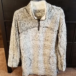 Love & Harmony | Fuzzy Pullover 1/4 Zip Womens M